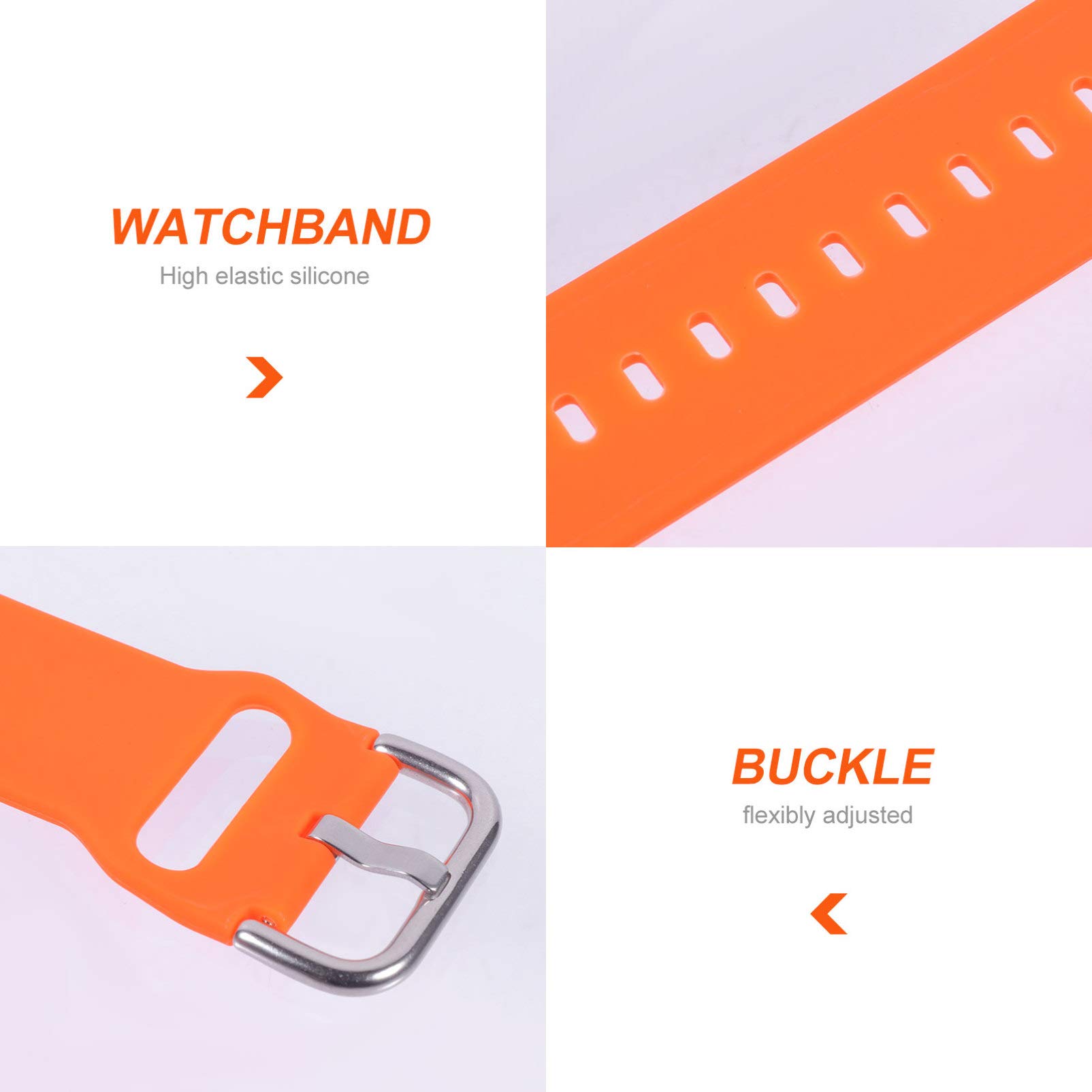 Gatuida 3pezzi Cinturino Comfort Per Watch Fit Bracciale Morbido e Traspirante Per Sport e Vari Colori