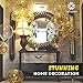 Decopom Gold Confetti Balloons Curling Ribbon - Roll & Flower Clips 32 Pack | Premium 12 Inch Latex Party Balloons - Filled Round Golden Mylar Foil Dot Confetti Birthday, Wedding, Proposal…