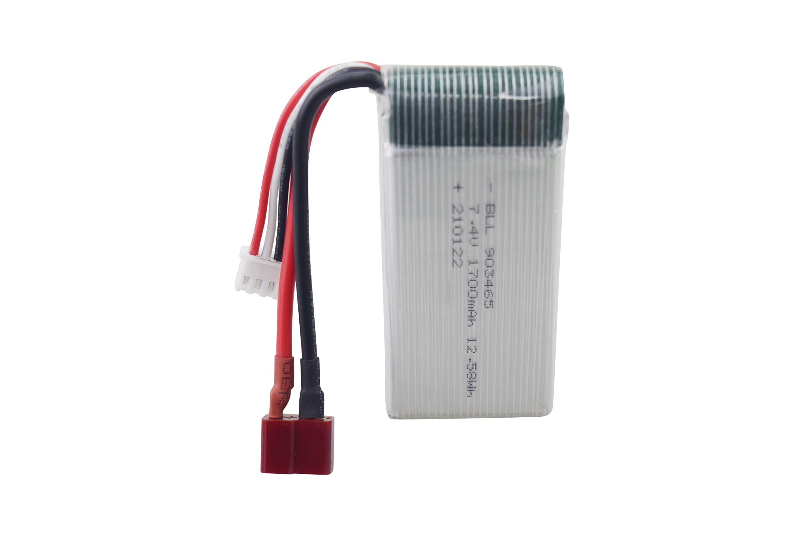Sea Jump 7.4V 1700mAh Li-ion Battery For 9200 Series 1:10 RC Cars - Replacement Battery For High-Speed Off-Road Vehicles
