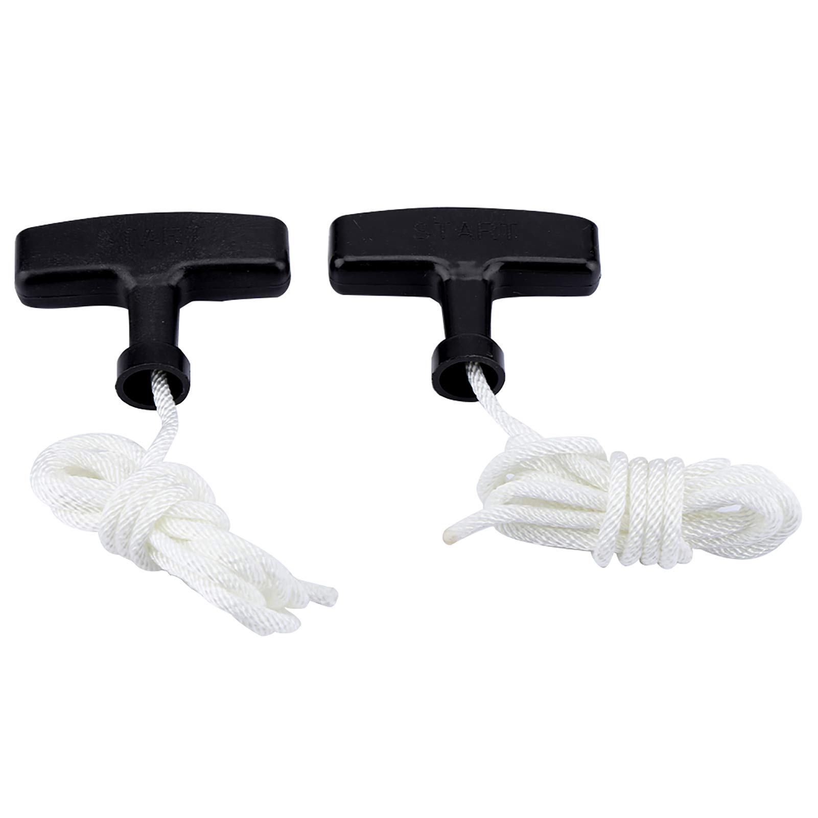 Raguso #291 2Pcs Lawnmower Pull Cord 1 5M Start Ropes Starter Handle String Trimmer Replacement Parts Mower Accessories