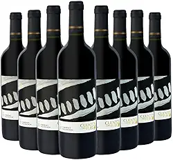 Kit com 8 Vinhos Chilenos Tinto Seco Cabernet Sauvignon Cuentos del Fuego