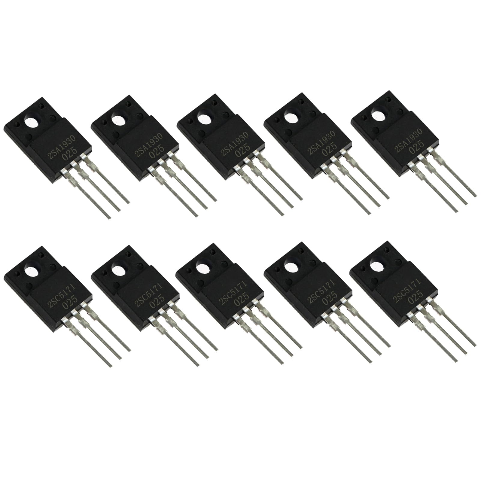 Transistor To To 220 Transistor TO-220F 2SA1930 Silicon PNP Transistor High FT Ac176 ...