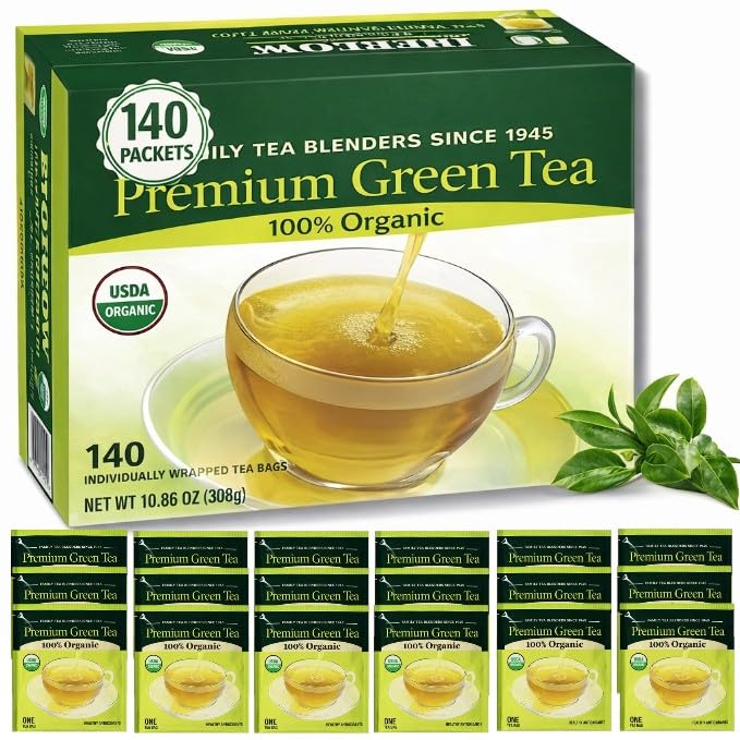 Té Verde Orgánico 140 saquitos