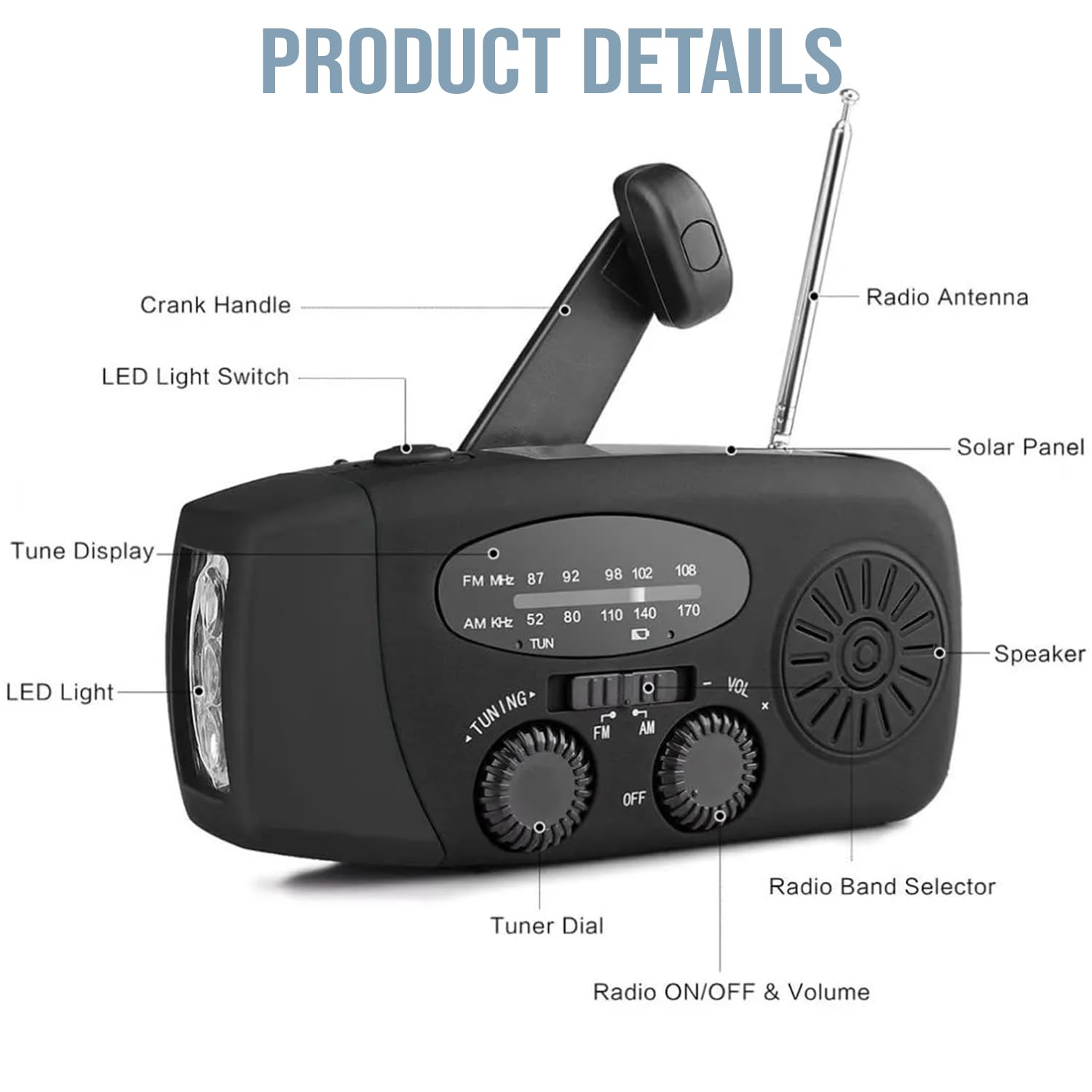 Technaxx Manual Y Radio Solar TX-238