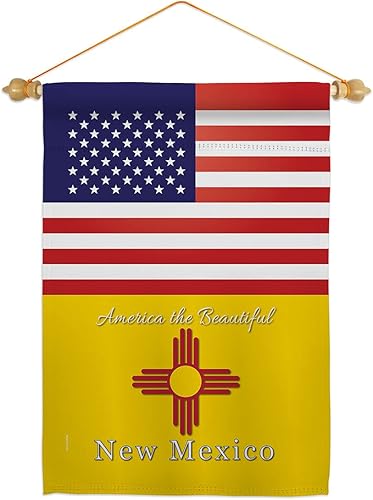 Miniatura 1 de Bandera de Estados Unidos para jardín con bandera de Estados Unidos y Estados Unidos