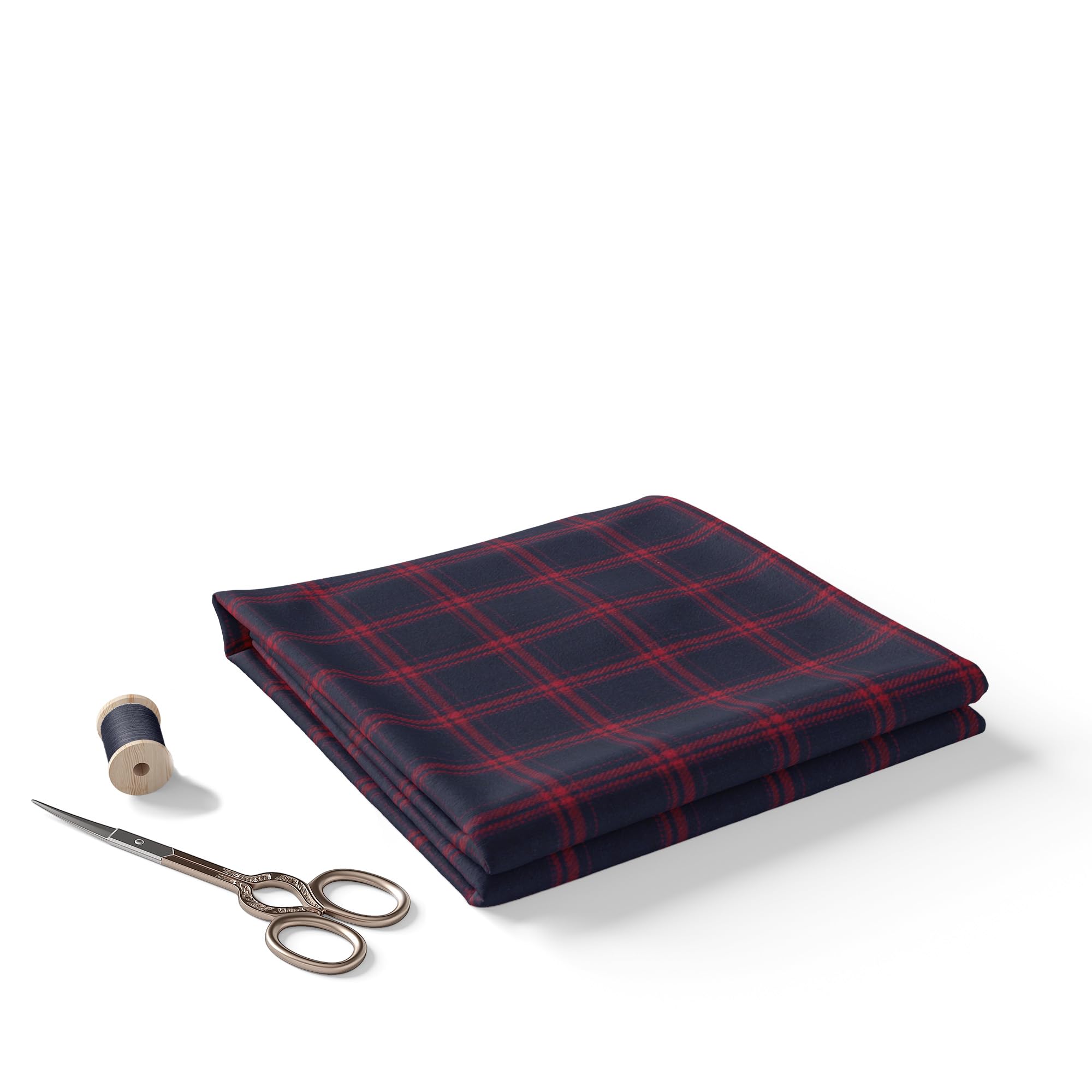 b bigreams - your comfort is our mission BIGREAMS Unstitched Yarn Dyed Pure Cotton Checkered Blue Shirt Fabric For Men's - 0% color Fade (58" Wide, Shirt Cloth)-picture-44