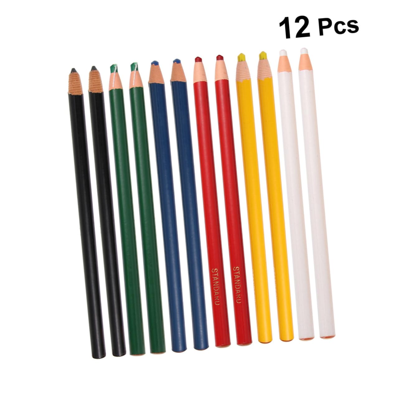 MAGICLULU 36piezas Marcadores Despegables Para Cerámica Vidrio y Cuero Crayones De Cera Para Manualidades y Trabajo Industrial