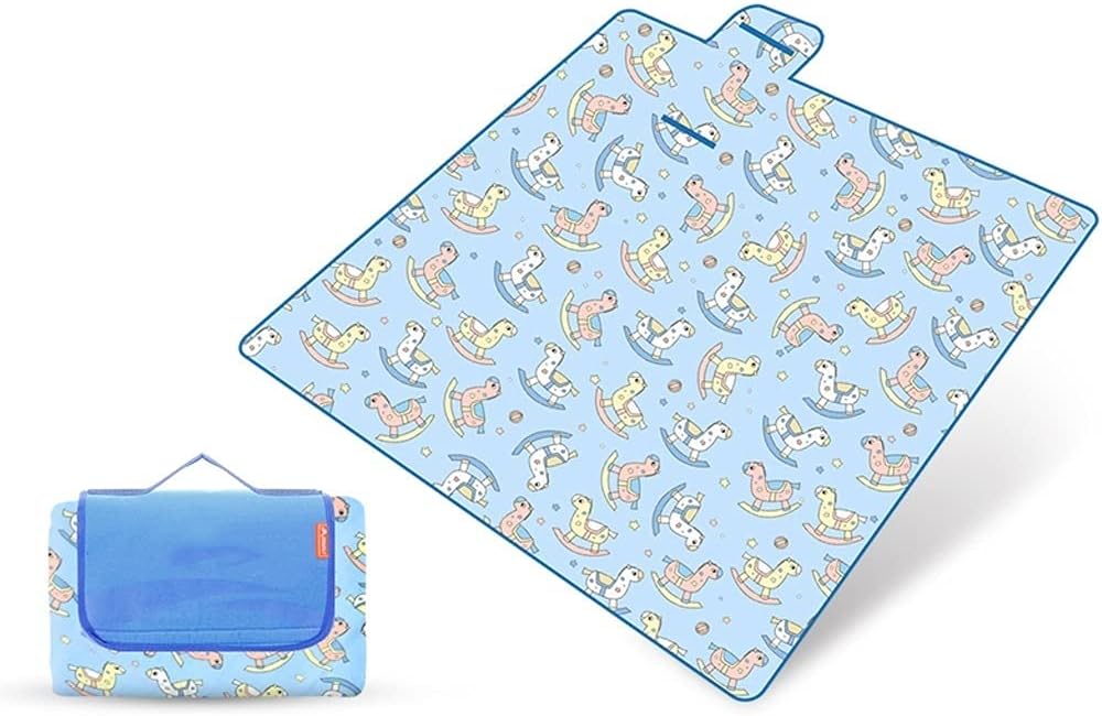 Outdoor Picnic Blanket Waterproof Beach Blanket Soft Picnic Blanket Portable Picnic Mat Suitable for 4 to 6 Adults Can Be Easily Folded for Storage Great for picnics, Beaches, RVs and outings
