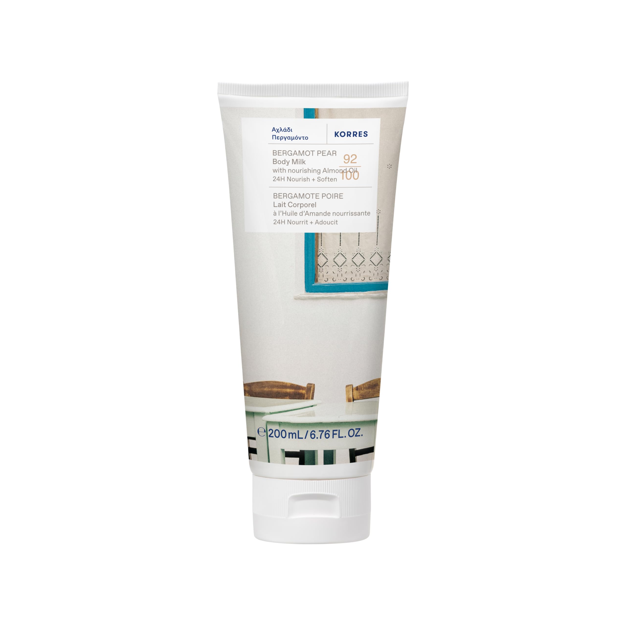 Debenhams Unisex Misc Korres Bergamot Pear Body Smoothing Milk In 200Ml