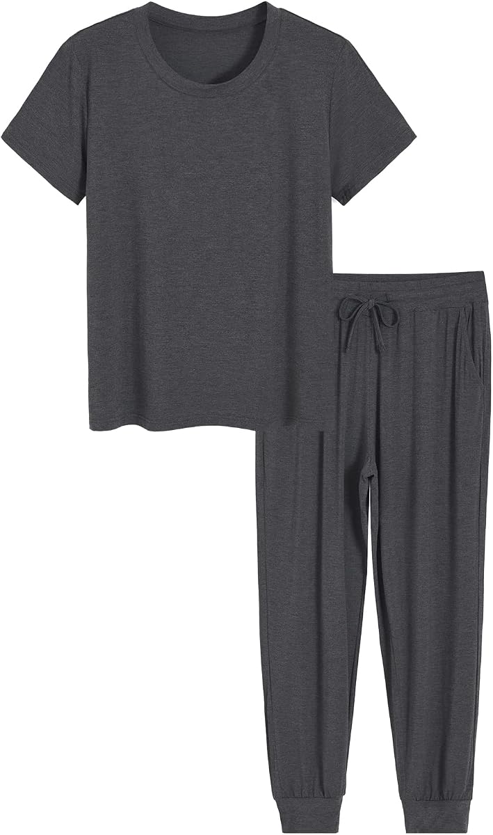 Latuza Women's Petite Pajamas Set Viscose Petite Length Sleepwear