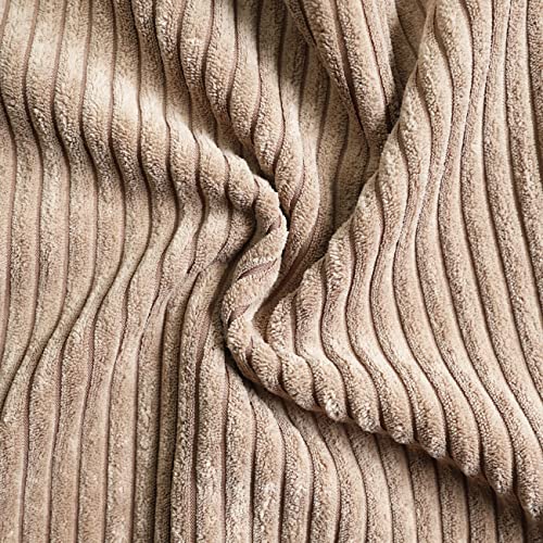 Mekajus Pack Of 4 Throw Pillow Covers 18X18 Brown Decorative Soft Corduroy Solid Covers Modern Decor Square Cushion Covers For Couch Sofa Bedroom Car Living Room (Brown) #TOP3