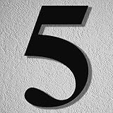 House Numbers, 8 Inch Modern Large House Numbers, Black Home Address Numbers, Acrylic Building Stree