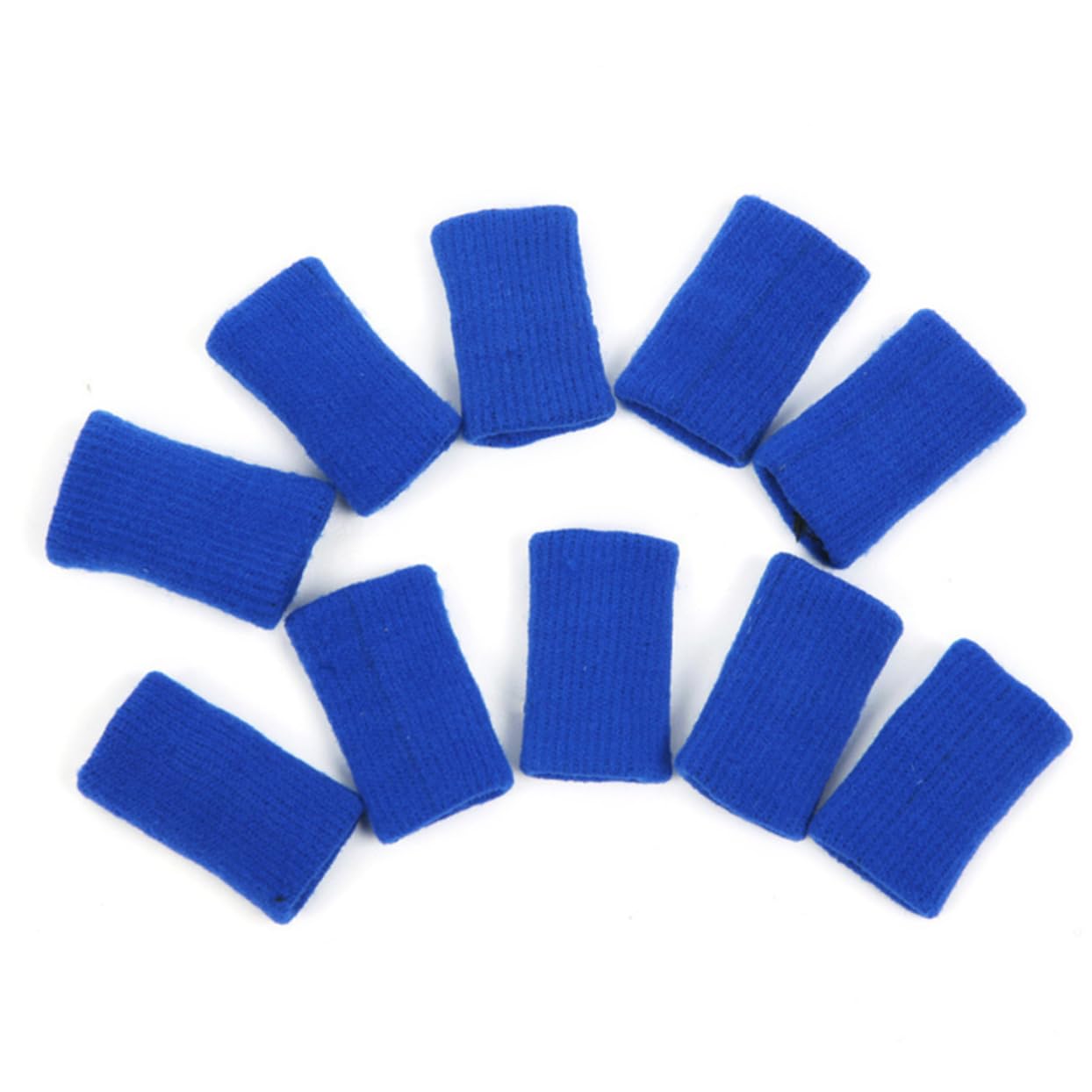 GOOHOCHY Elastic Thumb Braces Nylon Finger Protectors Sports Finger Sleeves Gloves for Sports