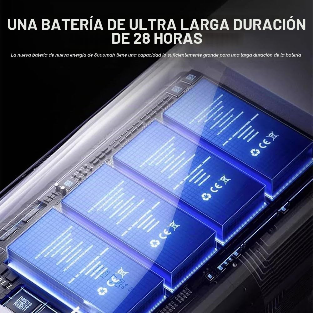 Lecreatekit Aire acondicionado portátil de pared con instalación inalámbrica, sin necesidad de perforación, adecuado para hogar y oficina, ahorro de energía y control remoto (A)
