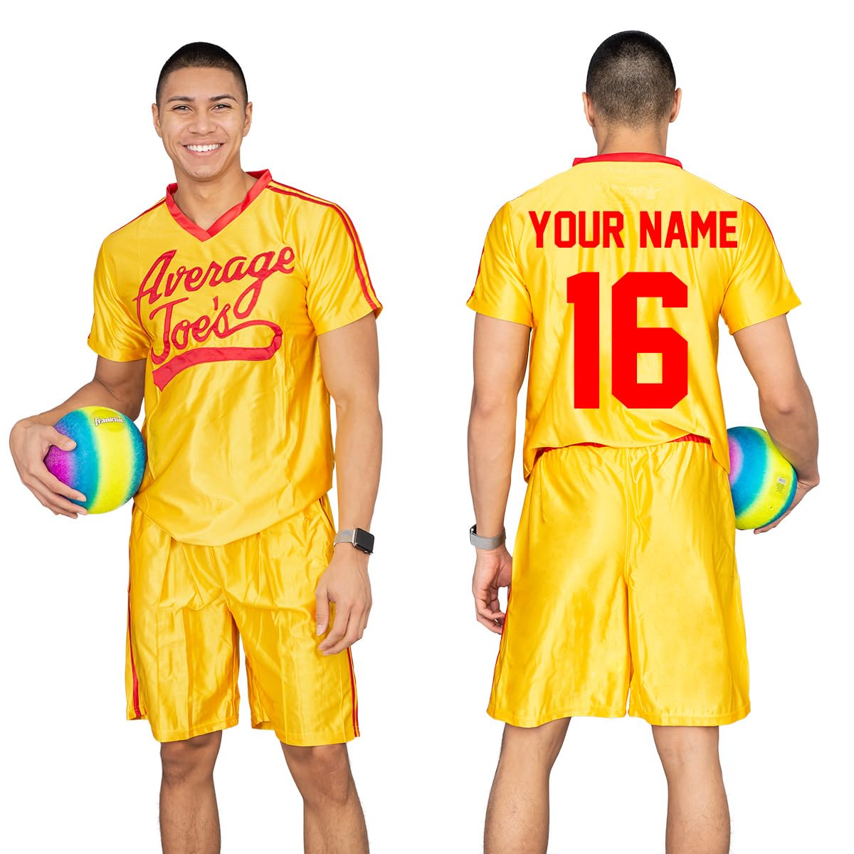 Dodgeball Average Joes Jersey Custom Costume Set Personalized Halloween Cosplay