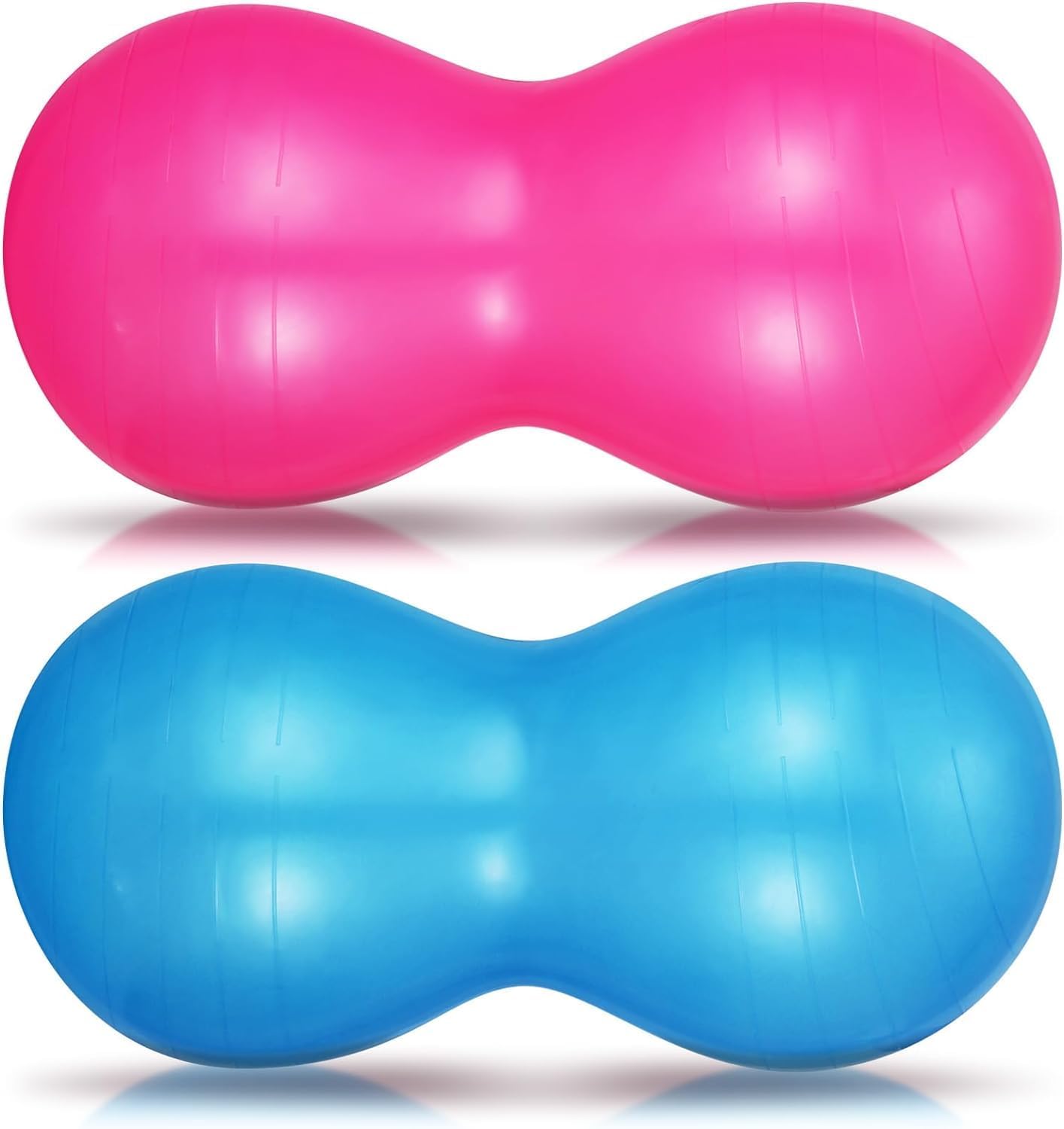 AHCP Rubber Anti-Burst Gym Ball, Peanut Shape, 95X45 cm, (Multi Color) (B0D5M3KDM4) Amazon Price History, Amazon Price Tracker