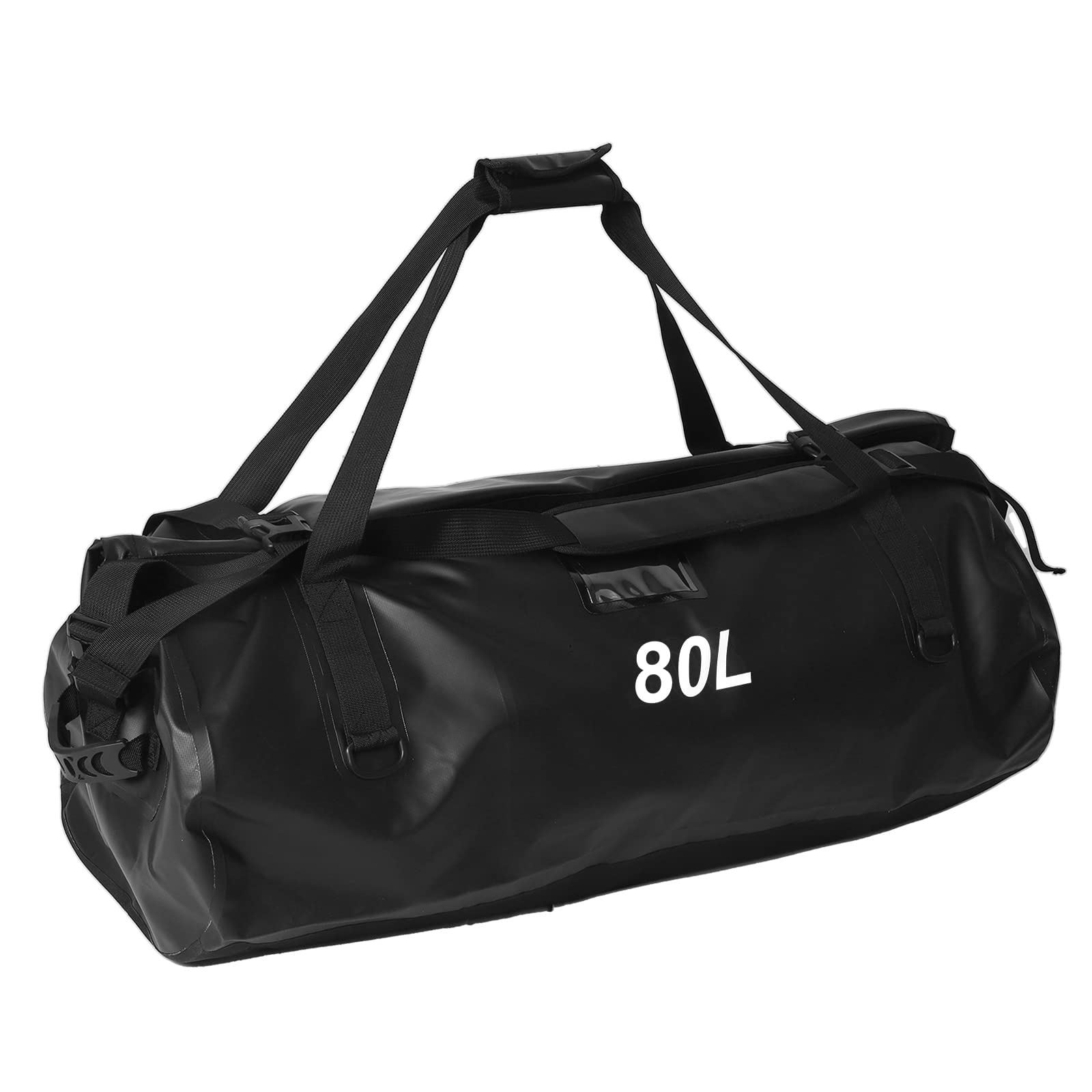 Waterproof Dry Bag Duffel 60L 80L, Travel Duffel Dry Bag Heavy Duty Ski  Boot Bag Roll Top Duffel with Durable Straps Handles for Kayaking, Rafting