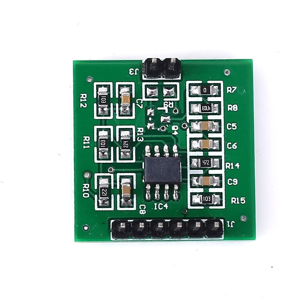 DONGKER Módulo de lector RFID 134.2KHZ sin contacto con antena ISO 11784/85