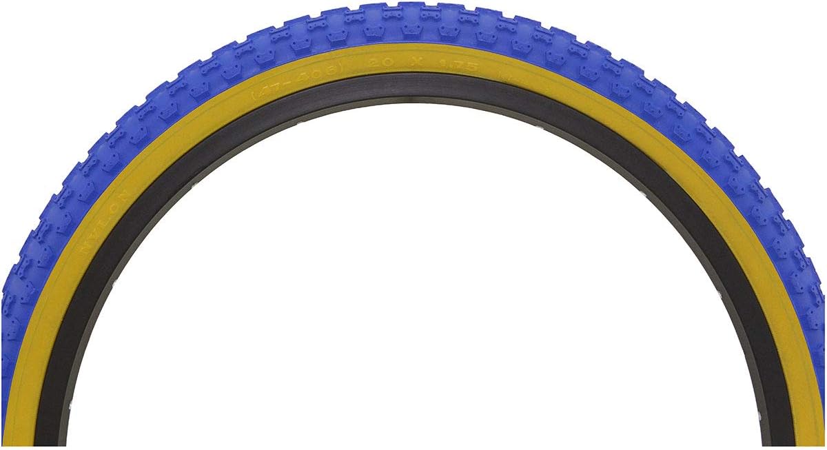 Alta Bicycle Tire Duro 20" x 1.75" Comp 3 Tread Bike Tire, Multiple Colors