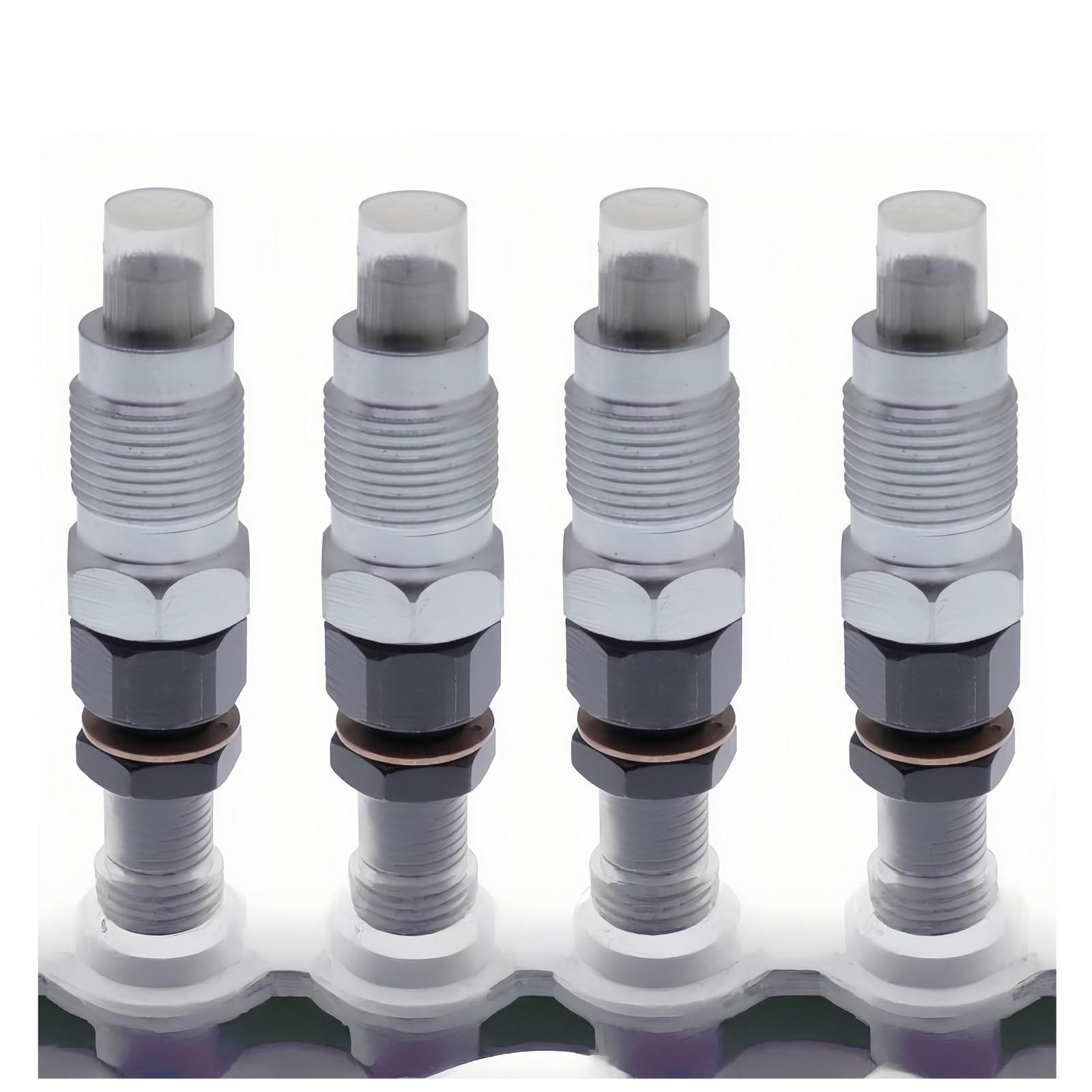 4PCS Fuel Injector Nozzle 23600-59325 Compatible with Toyota Hilux Hiace 3.0L/5L-E Engine
