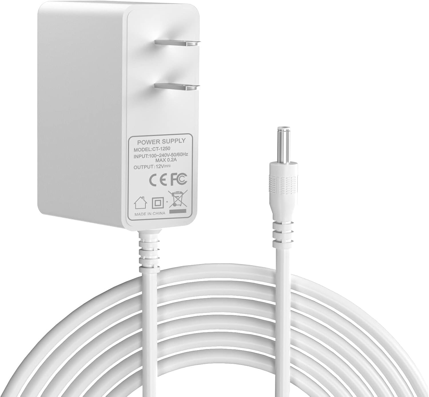 VHBW 4moms mamaRoo Power Cord for 2/4 Infant Seat Charger, 2015 mamaRoo Infant Seat Bouncer, rockaRoo Baby Swing, OH-1048B1203000U Replacement 12V AC Power Cord