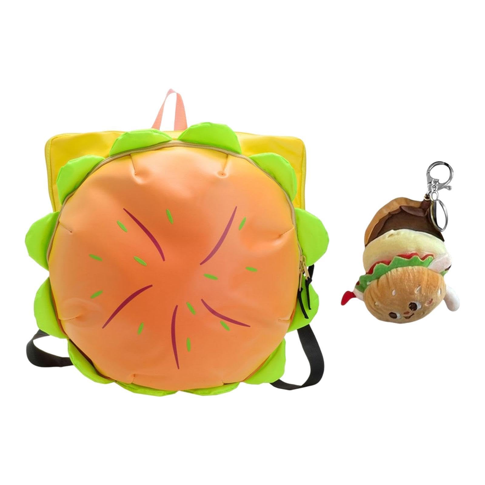 JAZZY PEARLS® Cartoon Hamburger Bag Multipurpose Portable Funny for Work Daily Use Outdoor S|Clothing, Shoes & Accessories | Womens Handbags & Bags-image-47