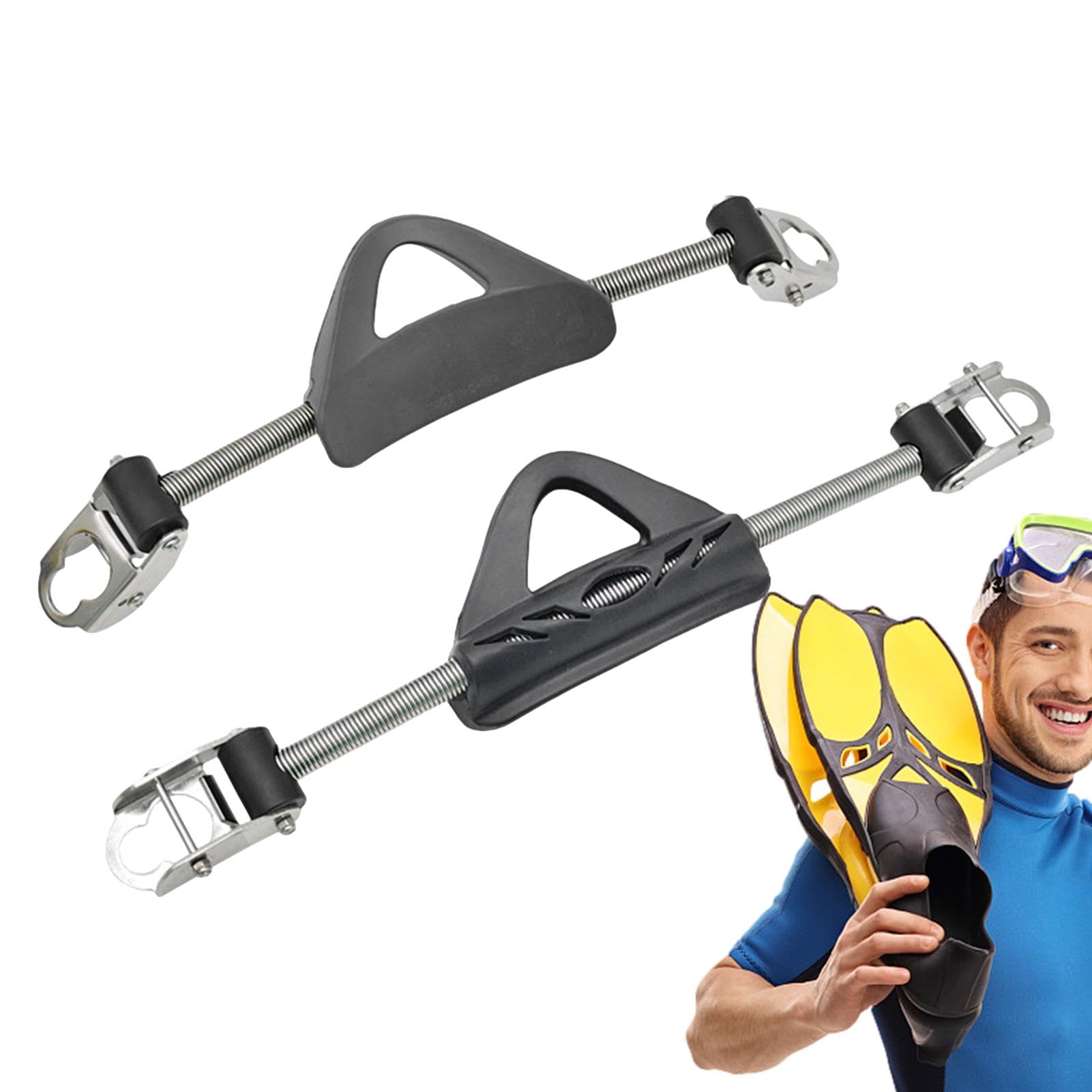 Boucles de sangle à ressort en acier inoxydable marin pour palmes de plongée durable