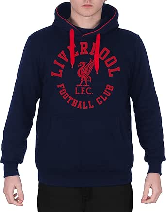 Hoodie Liverpool FC Beige Taille M - Homme, Polyester/coton