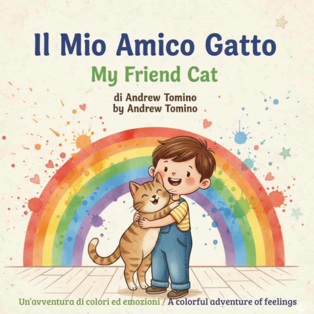 Il mio amico Gatto / My friend Cat: Un'avventura di colori ed emozioni per bambini dai 3 agli 8 anni / a colorful adventure of feelings for children aged 3 to 8