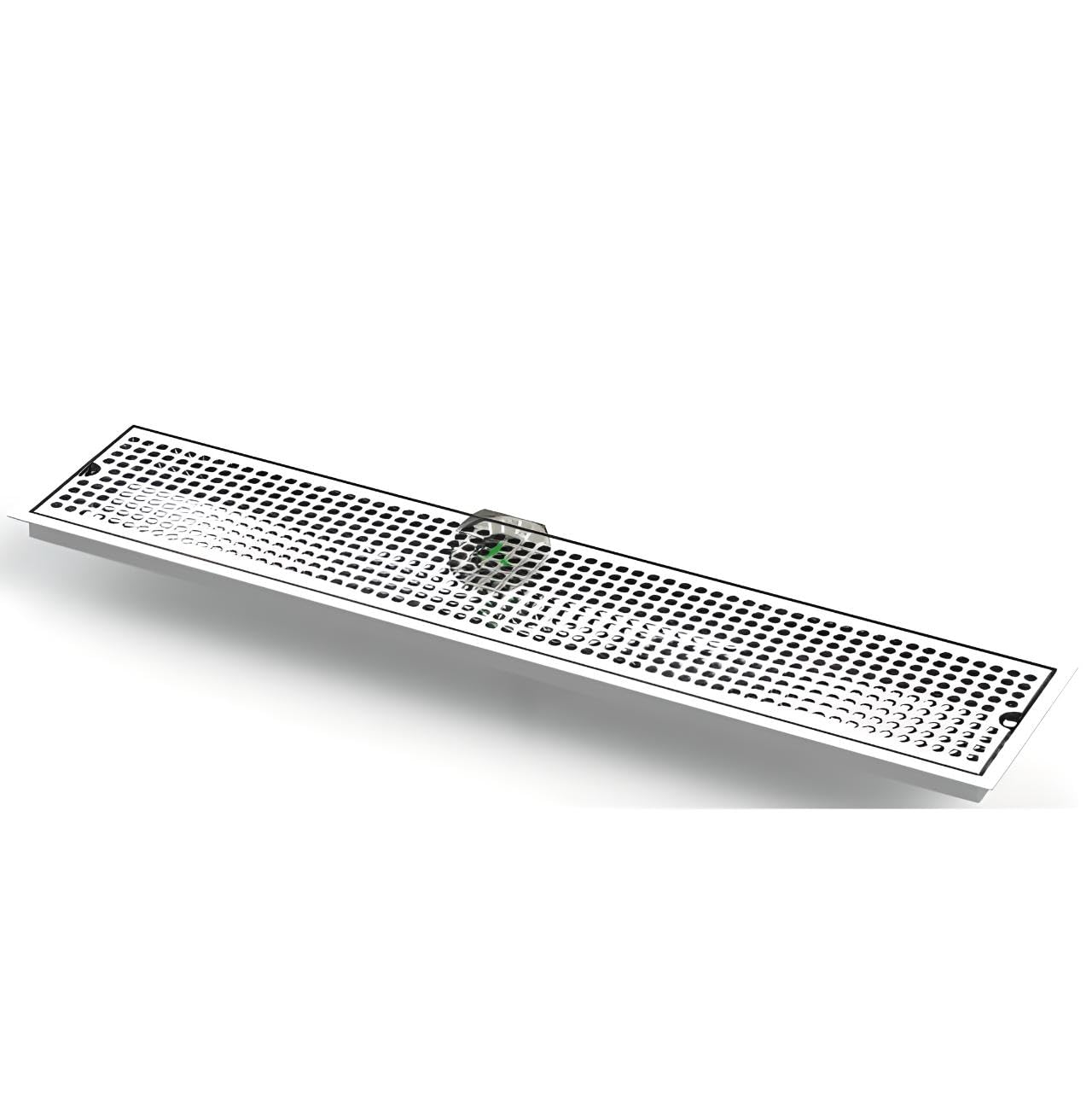 Flush Mount Drip Tray with Perforated Screen and Center Drain - 30