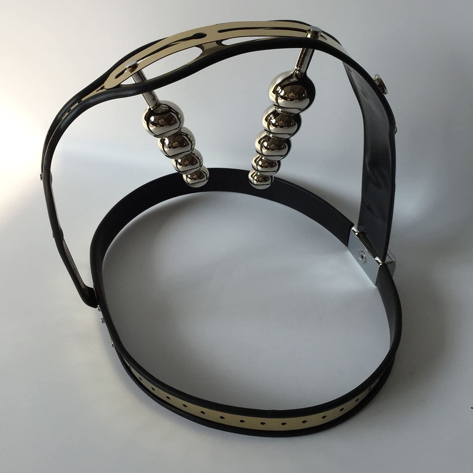 Cintura Di Castità Per Donna Materiale in Acciaio Inossidabile 304 Con Spina Vaginale E Plug Anale 9 Taglie Tra Cui Scegliere Tra Schiavi Fetish Costumi Erotici Giocattoli Erotici Per Donne,140/150cm