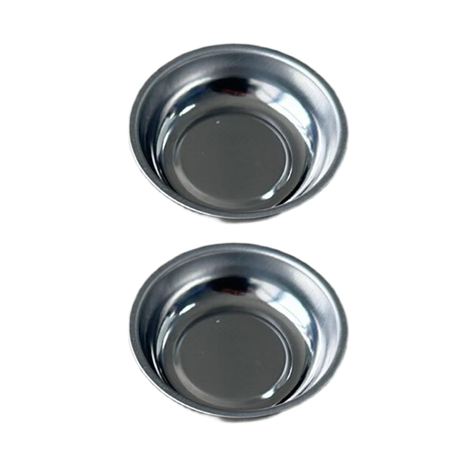 2pcs Parts Holder Bowls 3 Inch 4 Inch 6 Inch Corrosions Stainless Steel Plate For Home And Workshop