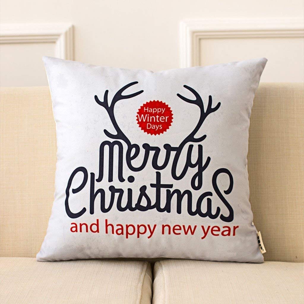 Coussin de Noël pour canapé sans oreiller pour renouveler votre décoration