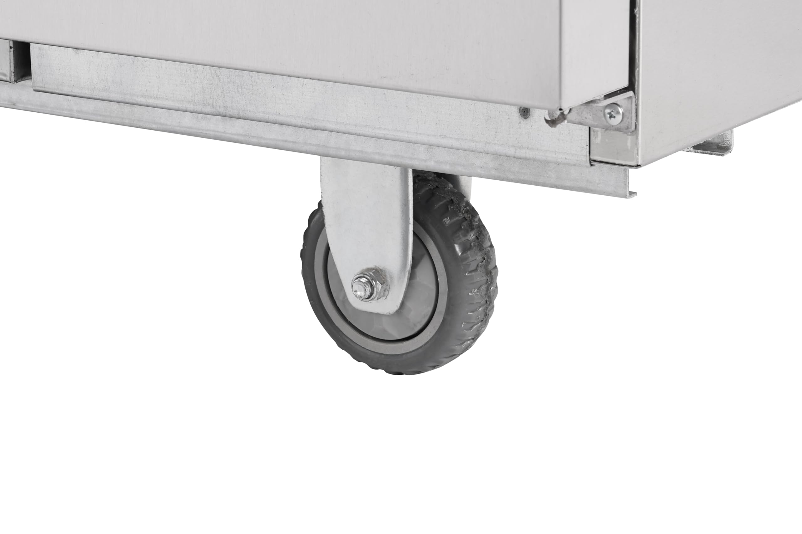 METRO Professional Table à pizza GPT3100SET, table réfrigérée, Acier inoxydable, 500 W, 435 L, 3 portes, compatible avec GHS2200