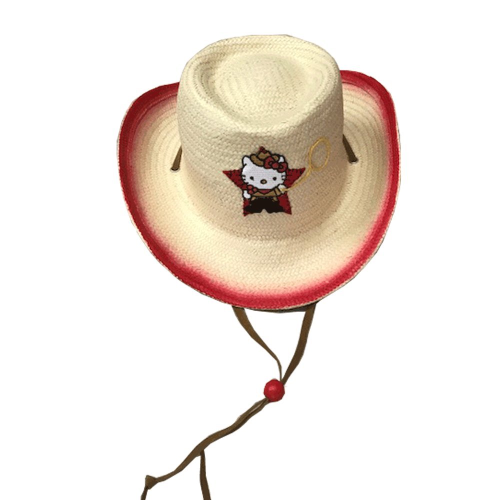 Buy Hello Kitty Straw Hat For Baby 