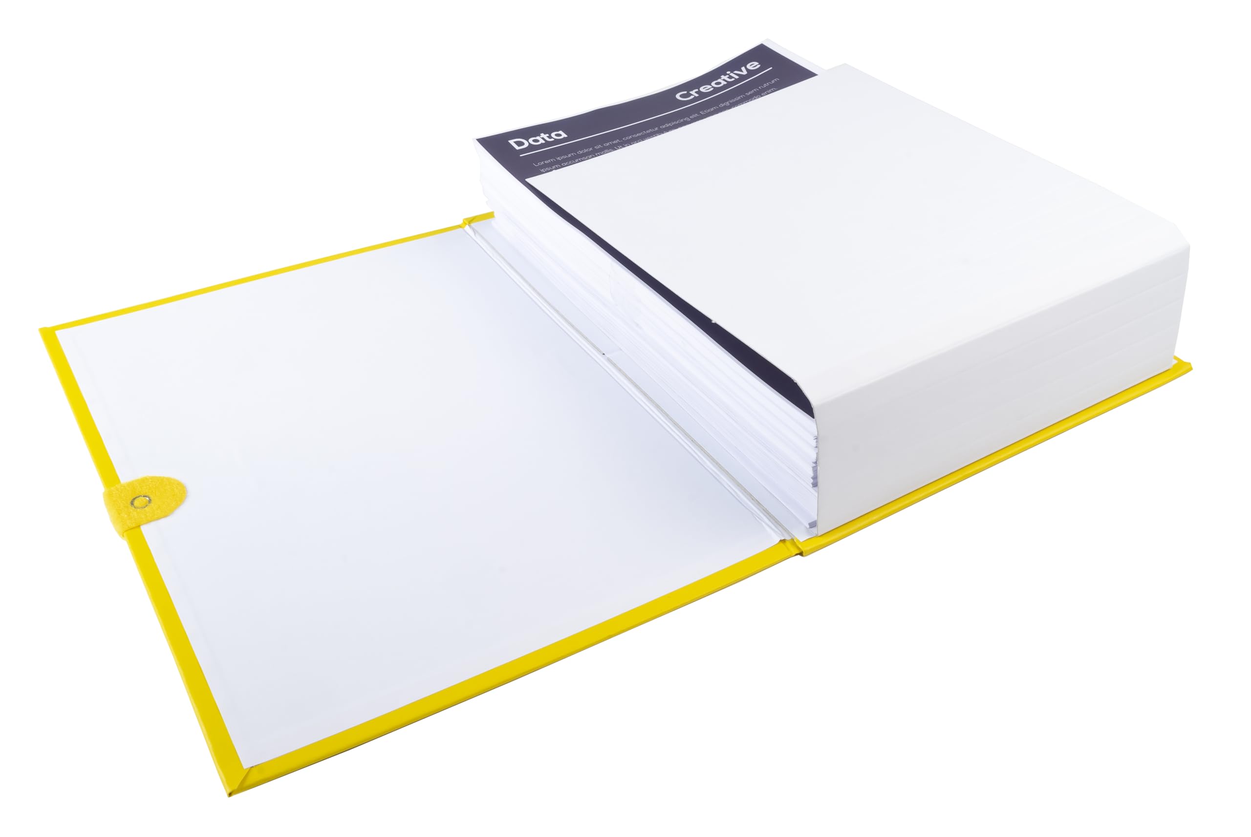 Exacompta, Ref 627E, Balacron Expanding Spine Folder, 240 x 320mm in Size, Suitable for Holding A4 Documents - Image 3