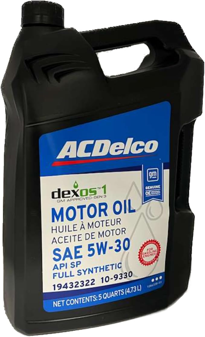 Aceite para motor 5W-30, 5 qt x3, ACDelco miniatura 4