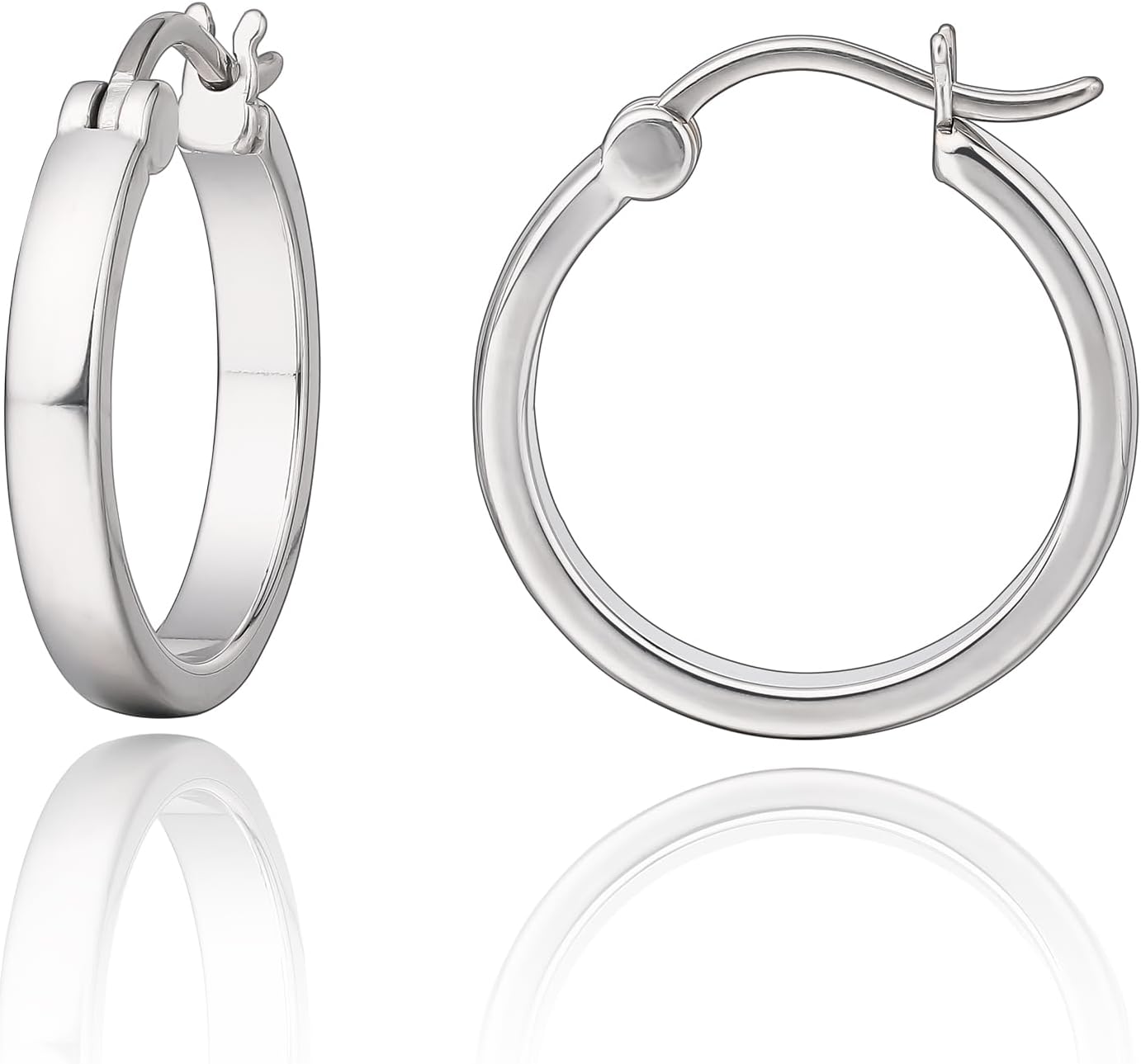 Limerencia G23 Pure Titanium Hypoallergenic Hoop Earrings for Women Sensitive Ears