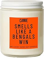 Vista 35 de CE Craft - Smells Like A Viking's Win - Vela temática de fútbol y deportes - Regalo para papá/hijo (vainilla lavanda)