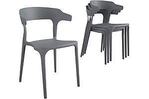 Novogratz Felix Stackable Outdoor Dining Chairs