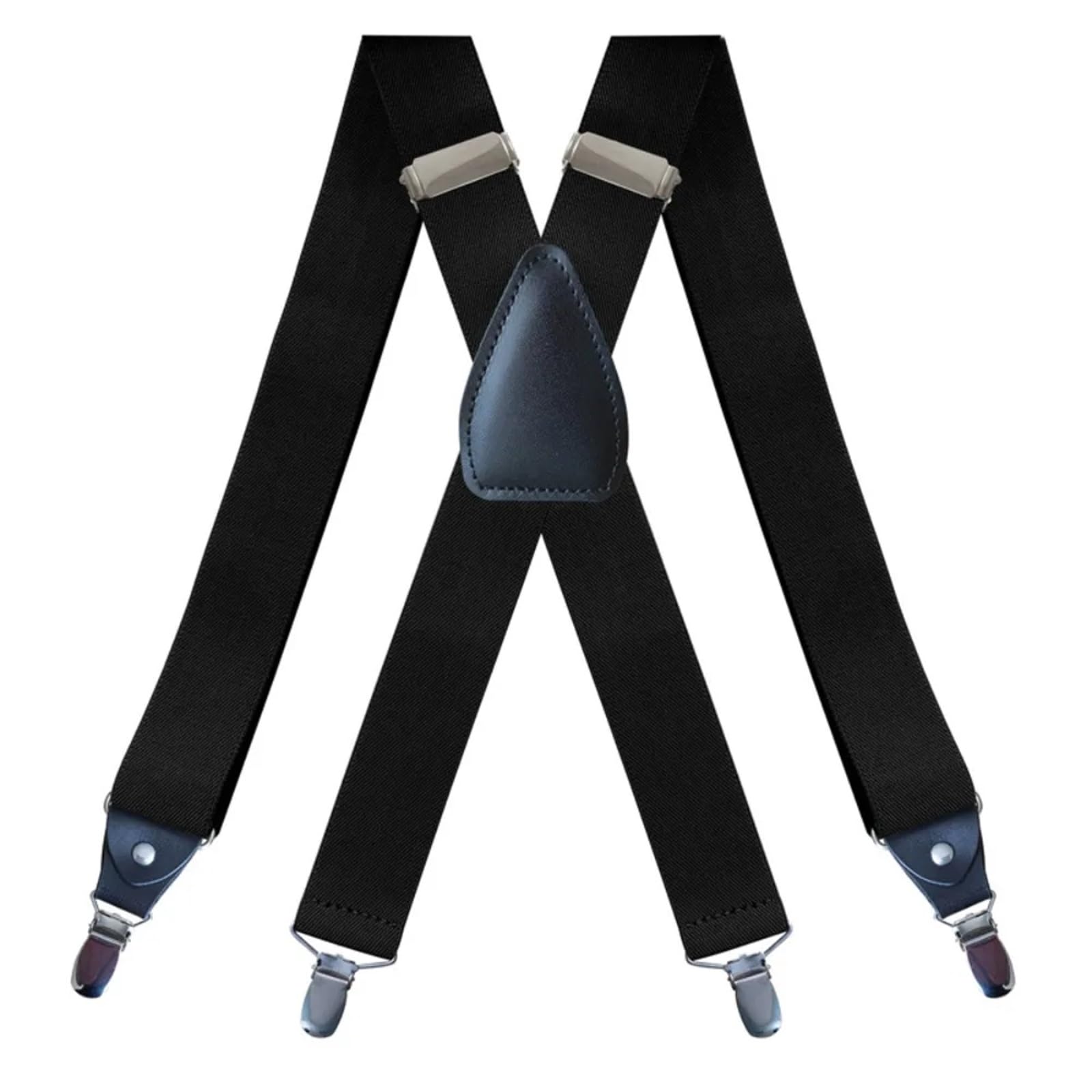 Tirantes Hombre Tirantes elásticos ajustables for hombre, resistentes, de 3,5 cm, con espalda en X y 4 clips, for pantalones para el Trabajo y Vestimenta Elegante