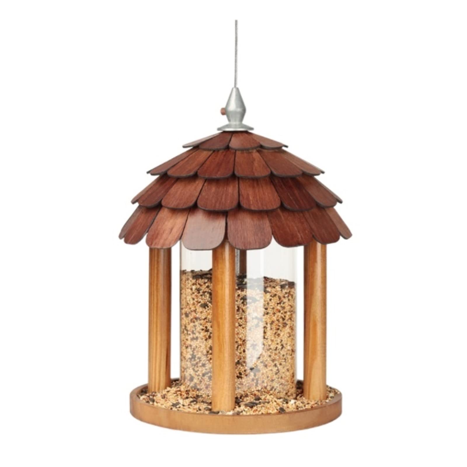 Vogelfutterhaus Im Freien Hängende Regendichte Zufuhr-Vogel-Haus-Garten-Dekorations-Vogel-Futterstation Bird Feeder