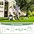 GENIMO Outdoor Rug 5' x 8' Waterproof for Patios Clearance, Reversible Plastic Straw Camping Carpet, Large Area Rugs Mats for RV, Picnic, Backyard, Deck, Balcony, Porch, Beach, Grey&White