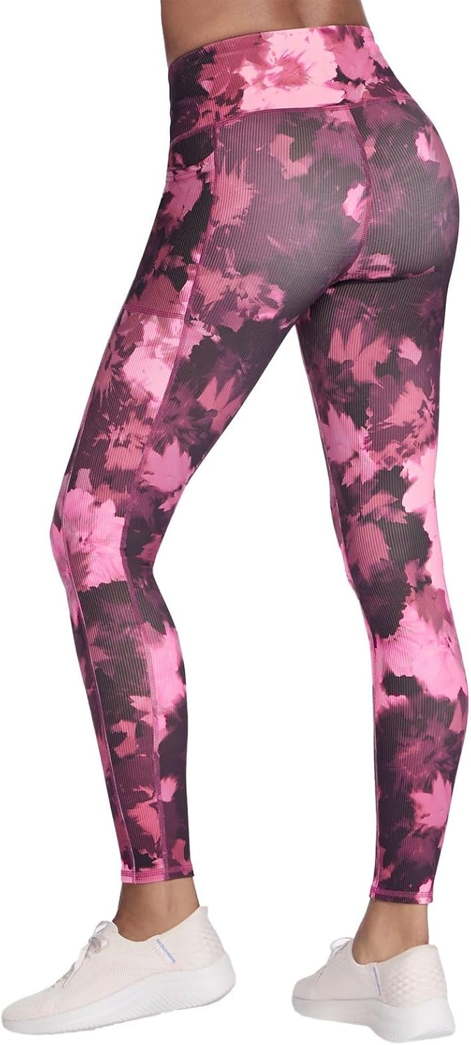 Skechers Women's Go Walk Rib High Waisted Legging