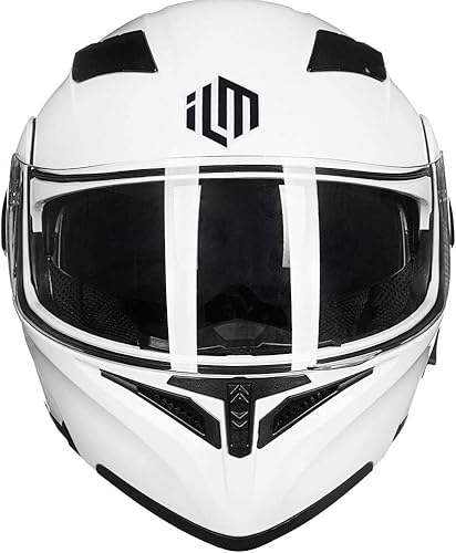 Miniatura 7 de ILM 902BT - Casco de motocicleta con Bluetooth, modular, abatible, de cara completa, doble visera, MP3, intercomunicador, radio FM, certificado DOT