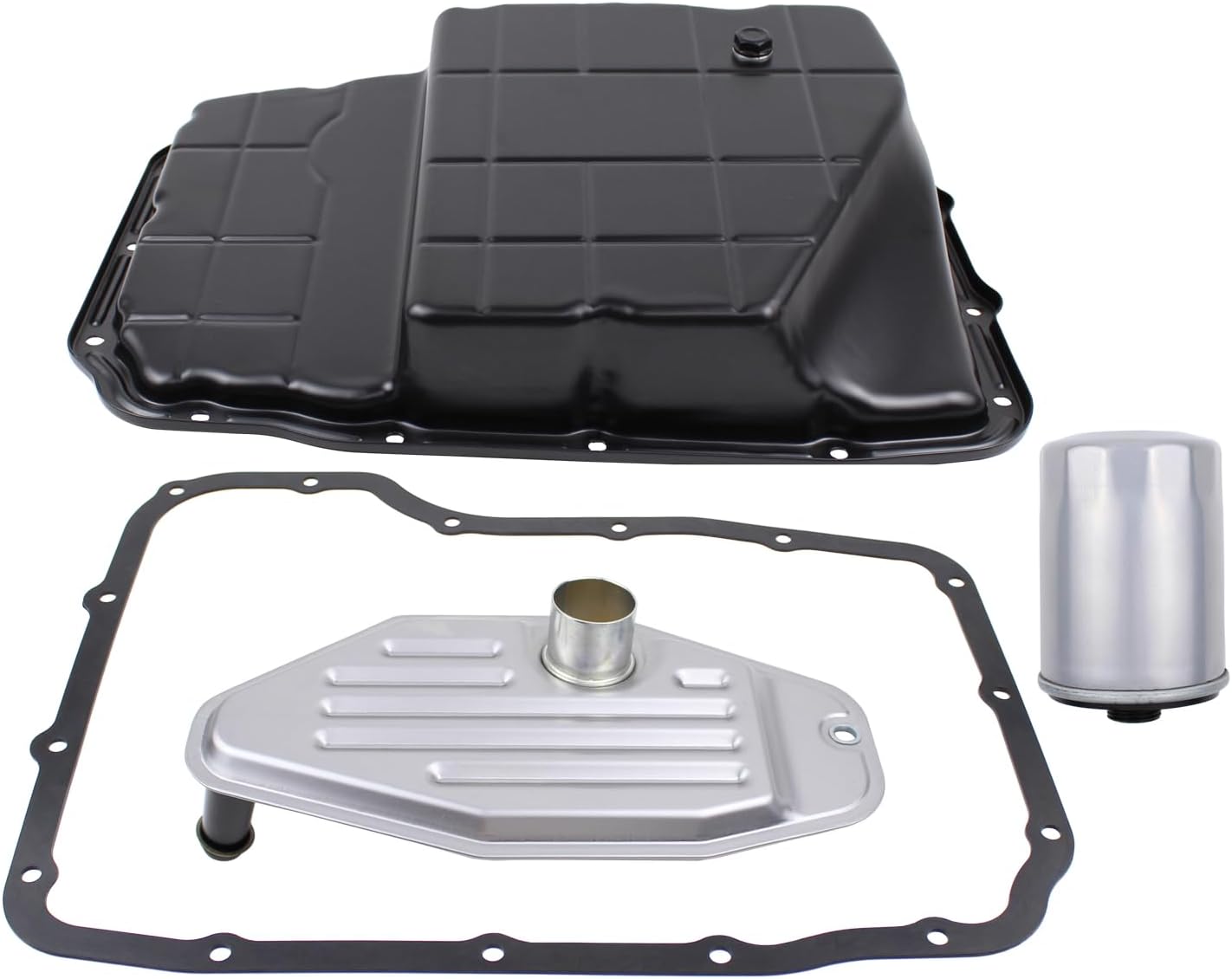 MOTOKU Transmission Oil Pan and Filter Gasket for Dodge Dakota 2000-2010, Durango 2000-2009, Ram 1500 2002-2010, Ram 2500 3500 03-10, Jeep Commander Grand Cherokee Liberty Wrangler Chrysler Aspen 4WD