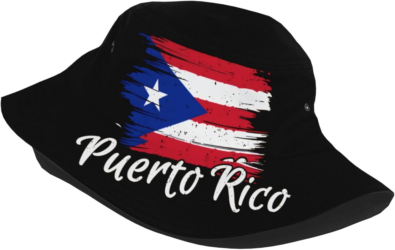 Puerto Rico Flag Bucket Hat Summer Sun Travel Beach Fisherman Cap Puerto Rico Hats for Men Women - Image 2