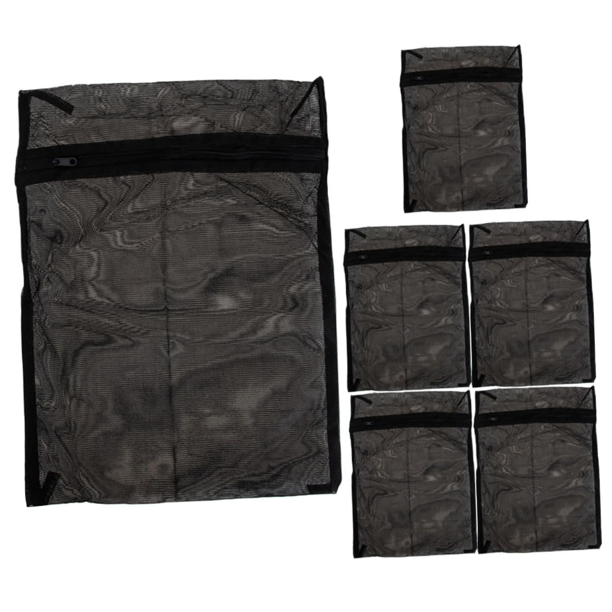 Alipis 2 Sets Wäschesäcke Aus Netzstoff mit Kordelzug für Waschmaschine Bh Unterwäsche Socken Atmungsaktiv und 6 Stück