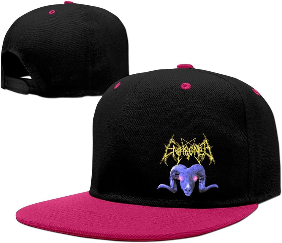Hodgefelix Enthroned Through The Cortex Baal Al-Maut Trucker Hats Pink One Size