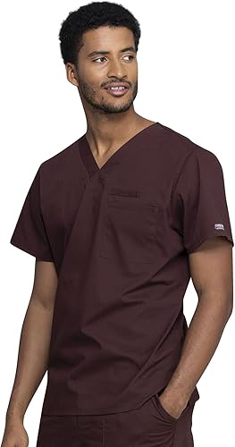 Miniatura 2 de Cherokee Scrubs for Men V-Neck Top, Workwear Professionals Soft Stretch WW675